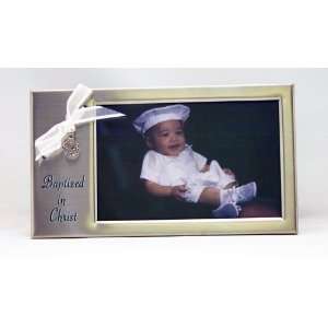  Baptism Ribbon Frame with Shell