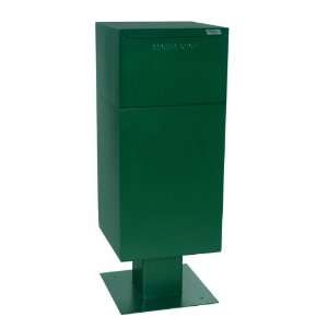  Curbside Parcel Locking Mailbox with Rear Access and 