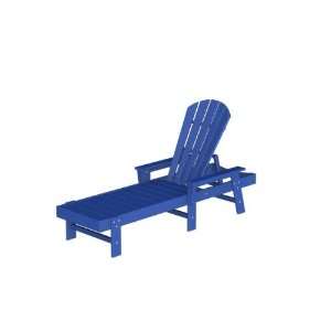  Recycled Venice Beach Outdoor Patio Chaise Lounge Chair 