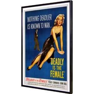  Deadly is the Female 11x17 Framed Poster Home & Garden