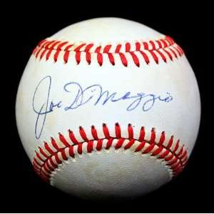  Signed Joe DiMaggio Ball   OAL JSA