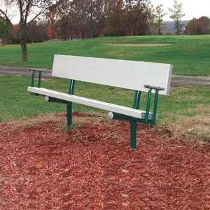   601 2xx Permanent Bench With Arms Length 6 ft 