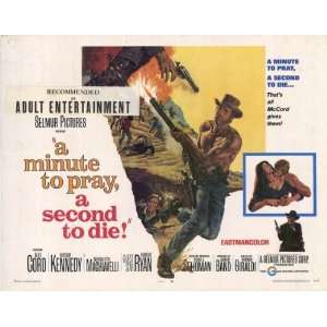  A Minute to Pray a Second to Die   Movie Poster   11 x 17 