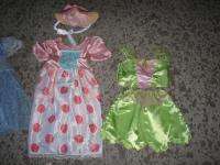 Girls Costume Dress Up Princess / Disney & Other Lot  