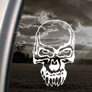 Demon Skull Decal Car Truck Bumper Window Sticker