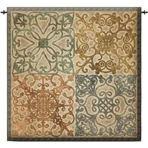  Wrought Iron Elegance Wall Tapestry Large