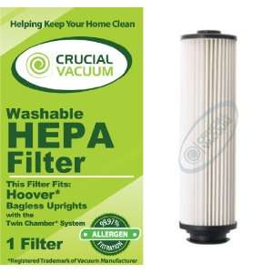 Hoover Windtunnel, Empower, Savvy HEPA Filter; Washable & Reusable 