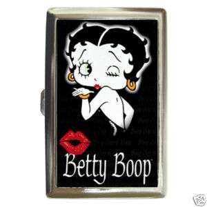 Betty Boop New Cigarette Money Card Case Box Holder  