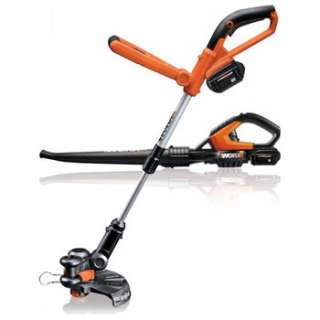 Worx 24V Lithium Ion 2 Piece Outdoor Tool Combo Kit with Charger WG922 