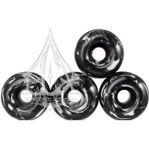  ECX Skate Wheels Black Swirl 52mm 