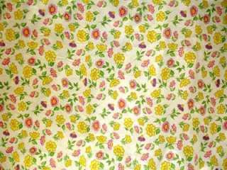   Sring Daisy Flower Party Flannel Cotton Fabric 44wd BTY Soft  