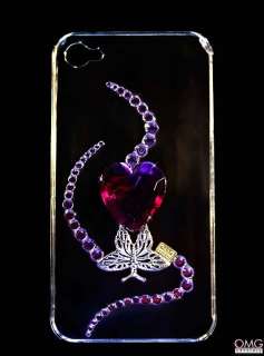   iPhone 4 4S Case Handmade with SWAROVSKI ELEMENTS by OMG Crystals
