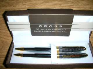   Hamilton Chrome with Gold Pen and 0.7mm Pencil Set in Cross gift box