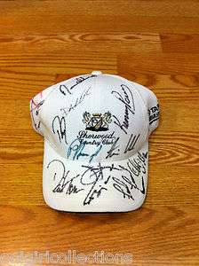   Target/Chevron World Challenge PGA star golfers signed NIKE hat  