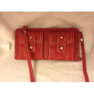  Red New Wallet Pu Leather Handbag Tole Purse Cluth Women 