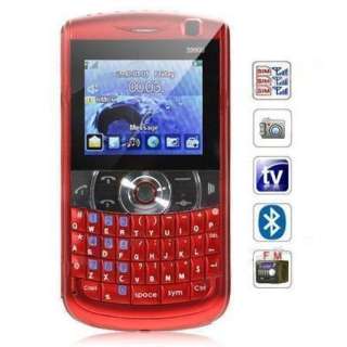   QUAD BAND 3 SIM FM * WORLD PHONE* GSM CELL PHONE X877 RED  