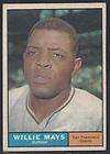 1961 TOPPS WILLIE MAYS VG/EX SAN FRANCISCO GIANTS #150 BACK CREASE