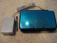 Nintendo 3DS Handheld System Aqua Blue FAST &  