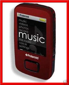 Polaroid PMP180 4    MUSIC & VIDEO Player   Built In Speaker 4GB 
