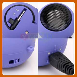 Mini Portable USB Rechargeable Hamburger speaker For  ipod iphone 