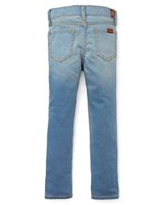 For All Mankind Girls The Skinny Light Wash Jeans   Sizes 7 14