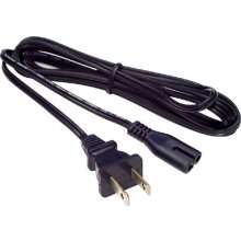 Replacement 2 prong Venturer magnavox DVD Player Power cord cable