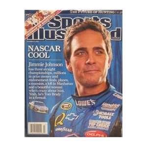  Jimmie Johnson autographed Sports Illustrated Magazine (Auto Racing 
