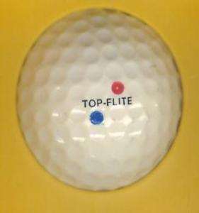 Vintage TOP FLITE Double Dots   AG Spalding Golf ball  