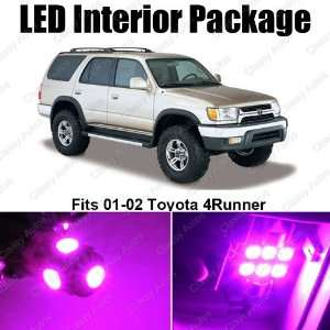  Toyota 4Runner PINK Interior LED Package (6 Pieces 