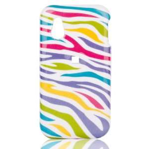   Phone Shell for LG GT950 Arena   Rainbow Zebra Cell Phones