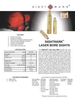 Sightmark Laser Bore Sights for Rifles & Shotguns  