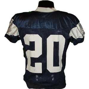  Alan Ball #20 2008 Cowboys Game Used Navy Practice Jersey 