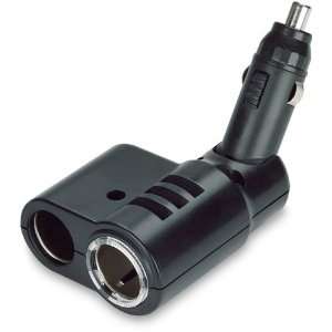  Universal Twin Car 12v Socket Adapter for Multiple Charging   iPod 