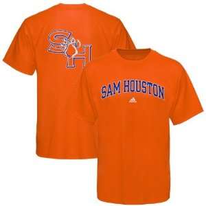   Houston State Bearkats Orange Relentless T shirt