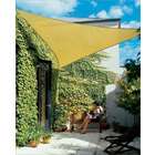 triangle deluxe shade sail with diy accessories kit ocean blue