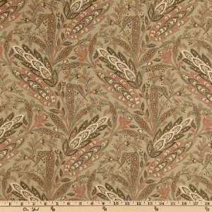  44 Wide Moda Rouenneries Paisley Foliage Roche Fabric By 