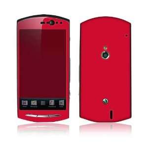  Sony Ericsson Xperia Neo and Neo V Decal Skin   Simply Red 