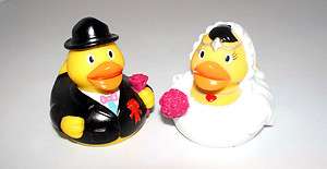 Wedding Rubber Duck Ducky Toy swim pool float (9.5cm / 3.8 inches)  