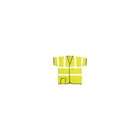 OccuNomix OccuLux High Visibility Yellow Short Sleeve Mesh Vest With 2 