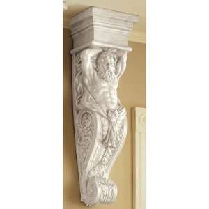  Design Toscano NG30594 Telamon Wall Sculpture in Stone 