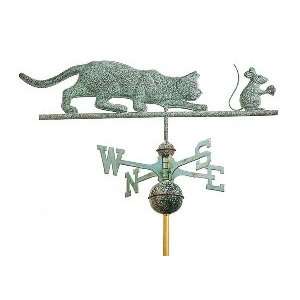   Directions Cat and Mouse Full Size Weathervane Patio, Lawn & Garden