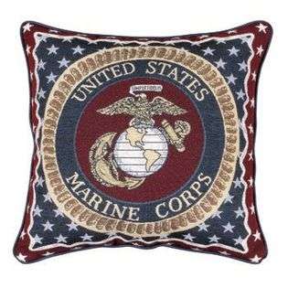 Simply Home U.S. Marine Corps Military 3 Layer Afghan Throw Blanket 50 