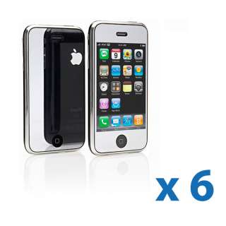 Mirror LCD Screen Protector Cover Shield for Apple iPhone 3G 3GS 