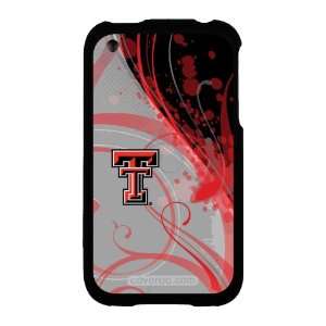 Texas Tech Swirl Design on AT&T iPhone 3G/3GS Case by Coveroo