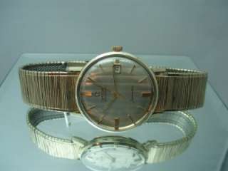Vintage Omega Seamaster Automatic, Date, 1962 all over 14K gold filled 