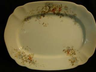 Alfred Meakin Semi porcelain floral Serving Platter  