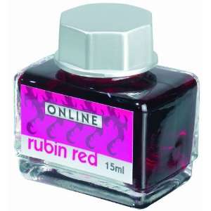  Online Ink Bottle, 15 ml, Rubin Red