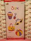 New Sizzix Sizzlits Beach Set #3 contains 4 dies ball