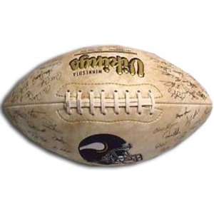 Minnesota Vikings Replica Autograph Foto Football  Sports 