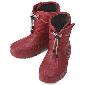 Red Warm Waterproof Winter Snow Rain Womens Boots  